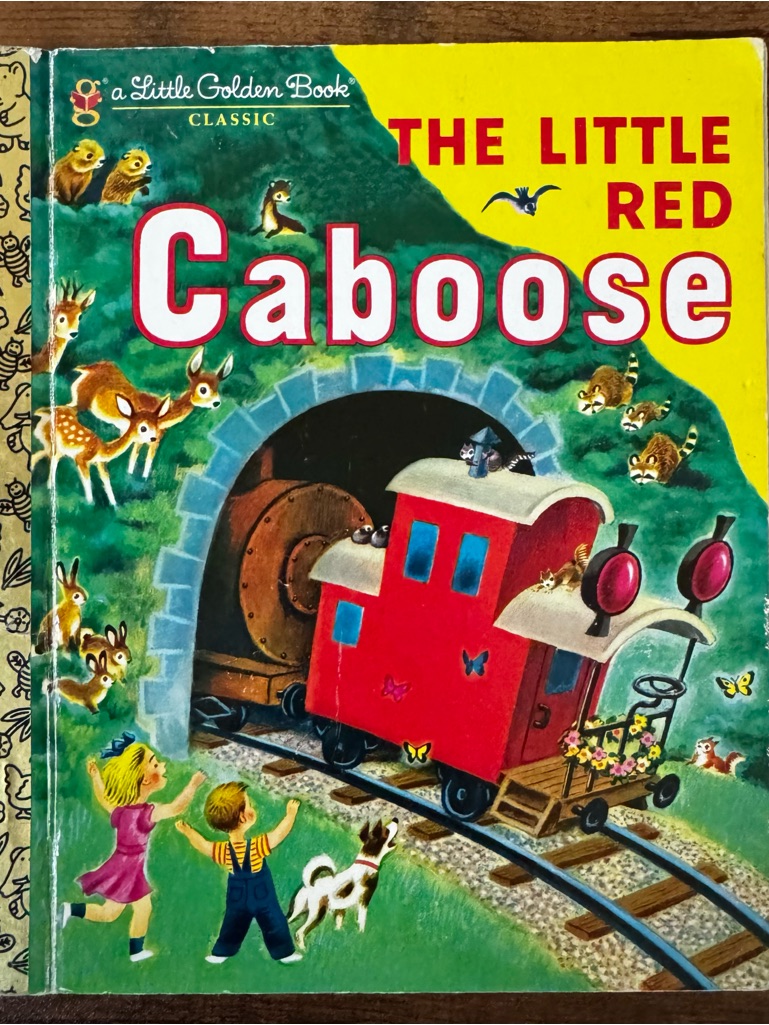 The Little Red Caboose Little Golden Book